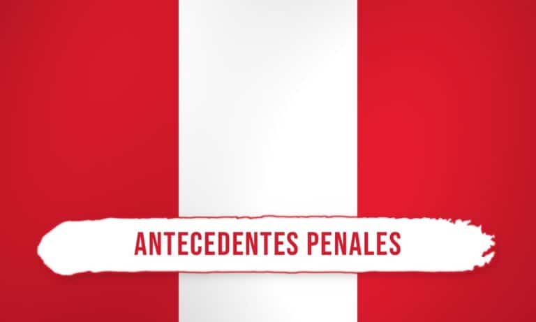 Antecedentes penales, judiciales y policiales del Perú, trámite consular en España