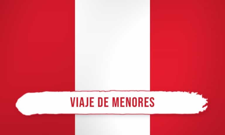 Autorización de viaje de menores del Perú, trámite consular en España