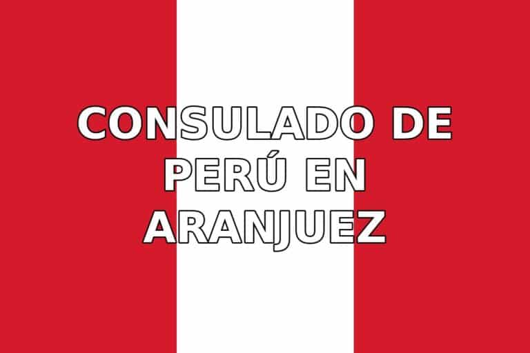 Consulado de Perú en Aranjuez