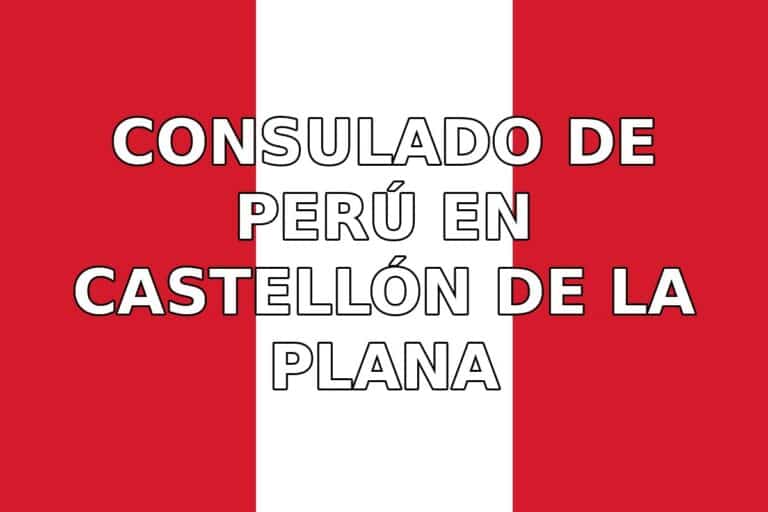Consulado de Perú en Castellon De La Plana
