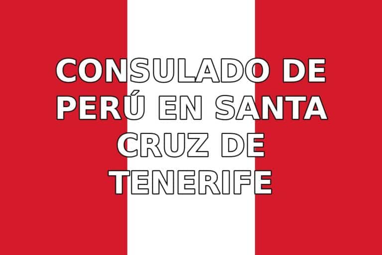 Consulado de Perú en Santa Cruz De Tenerife