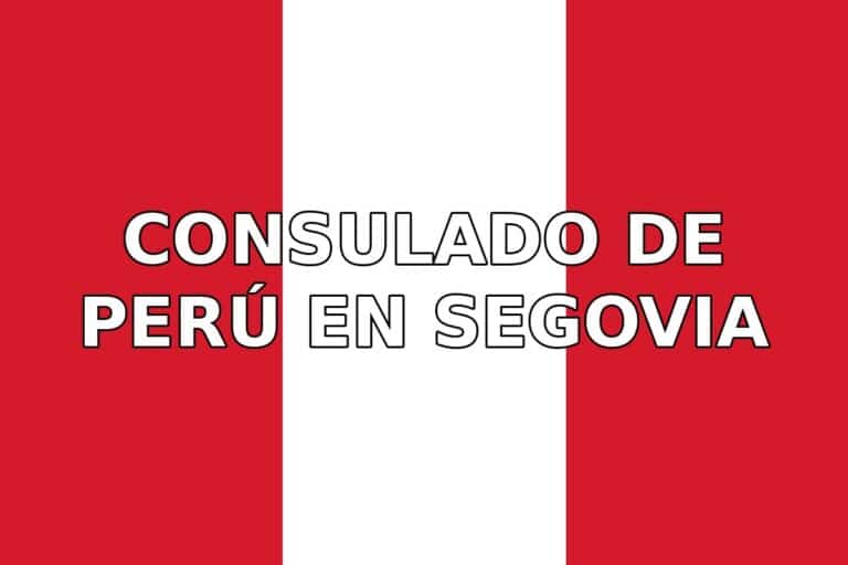 Consulado de Perú en Segovia
