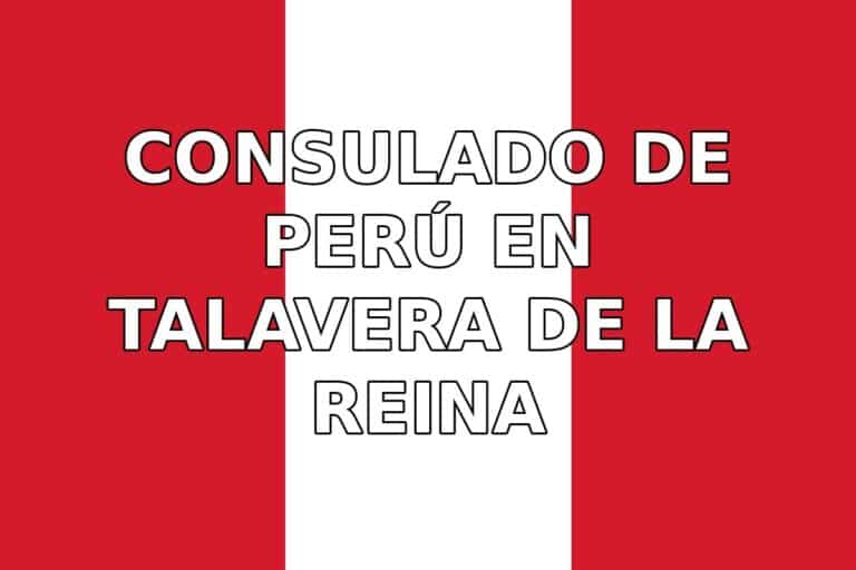 Consulado de Perú en Talavera De La Reina