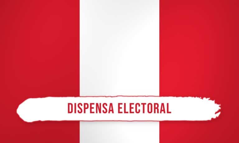 Dispensa y multa electoral del Perú, trámite consular en España