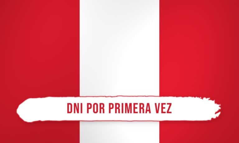 DNI peruano por primera vez del Perú, trámite consular en España