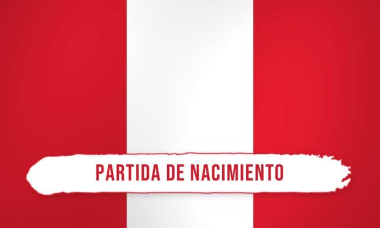 Partida de nacimiento y copias de actas del Perú, trámite consular en España
